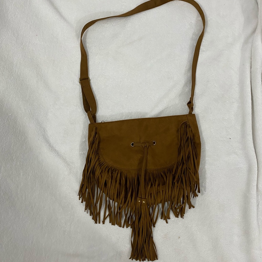 NWOT H&M Bohemian fringe Crossbody purse